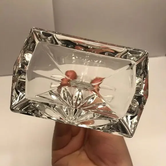 ✝️🎁Beautiful 7 Inch Marquis By Waterford Standing Cross Crystal Easter - Picture 6 of 12